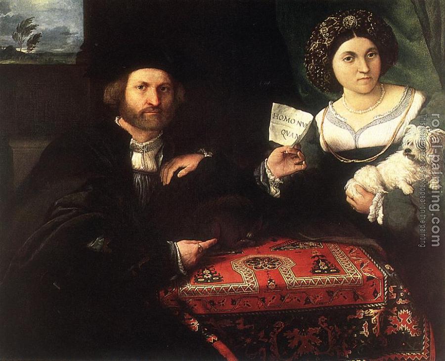 Lorenzo Lotto : Husband and Wife Lorenzo Lotto : Husband and Wife